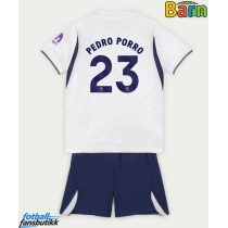 Tottenham Hotspur Pedro Porro #23 Hjemmedraktsett Barn 2026-27 Kortermet (+ Korte bukser)